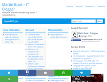 Tablet Screenshot of martinbuist.com